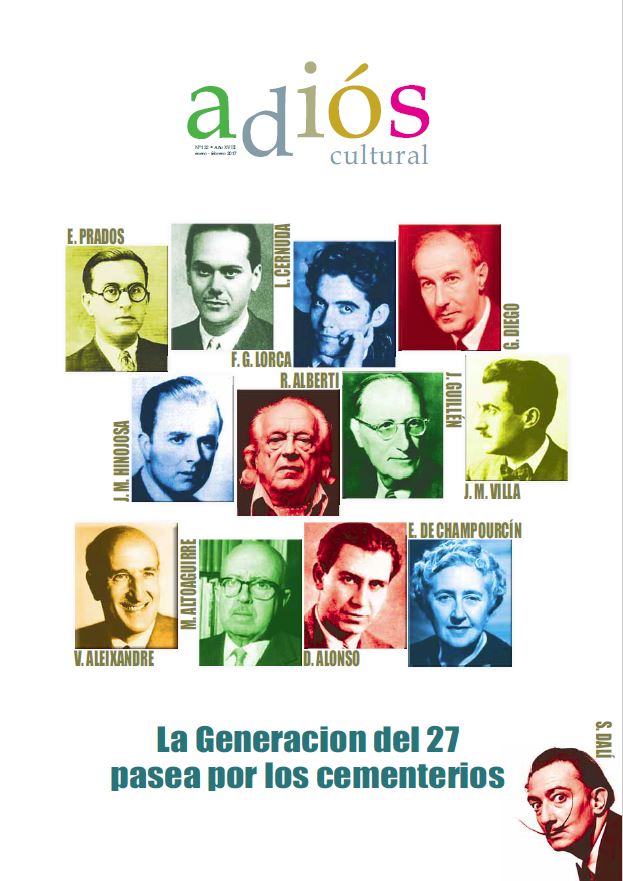 Adiós Cultural  homenajea a la Generación del 27 en el número 122